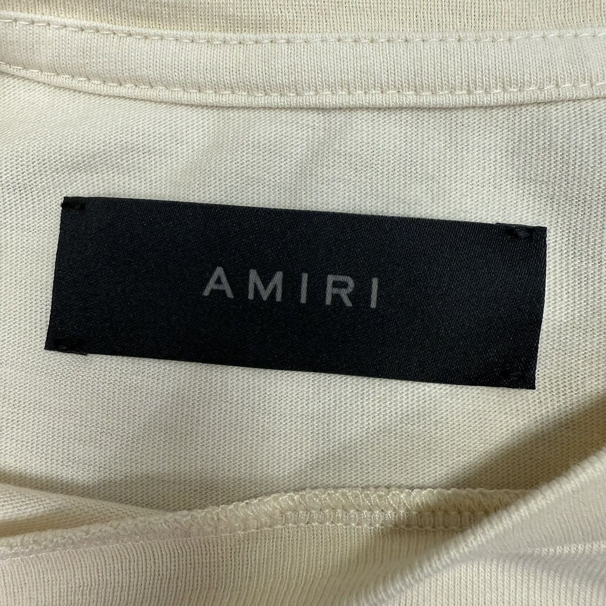 Amiri Amiri Sun Cropped Tee Alabaster. size S. bnwt. rrp £390 Size S / US 4 / IT 40 - 5 Thumbnail