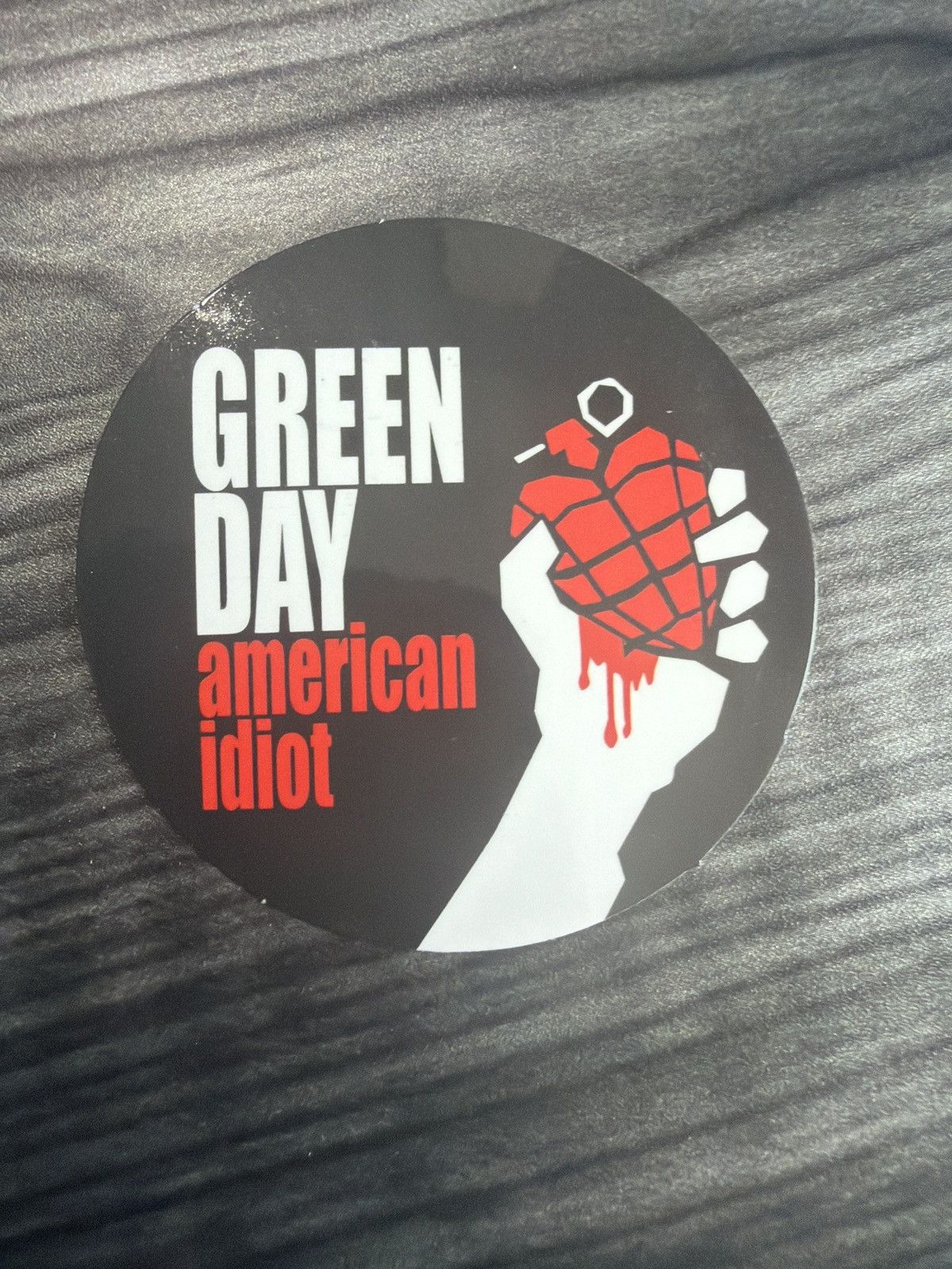Hypebeast Green Day American Idiot Heart-Grenade Sticker Size ONE SIZE - 1 Thumbnail