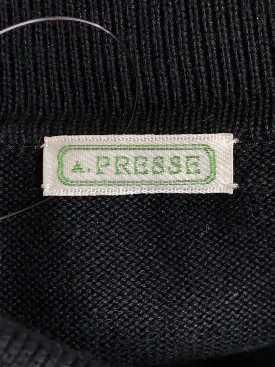 A.PRESSE Black Cotton 25ss Polo Shirts Size US M / EU 48-50 / 2 - 3 Thumbnail