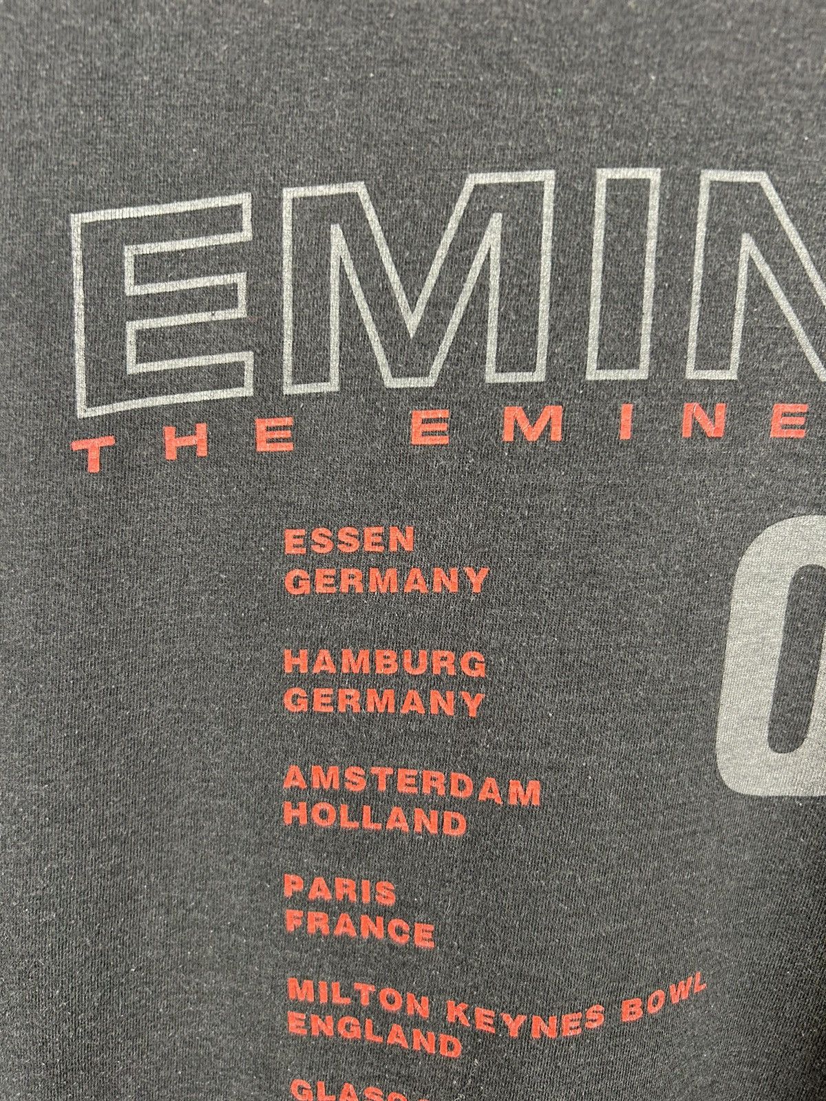 Band Tees 2002 Vintage Eminem Show Rap Tee Band Concert T-Shirt Size US S / EU 44-46 / 1 - 14 Thumbnail