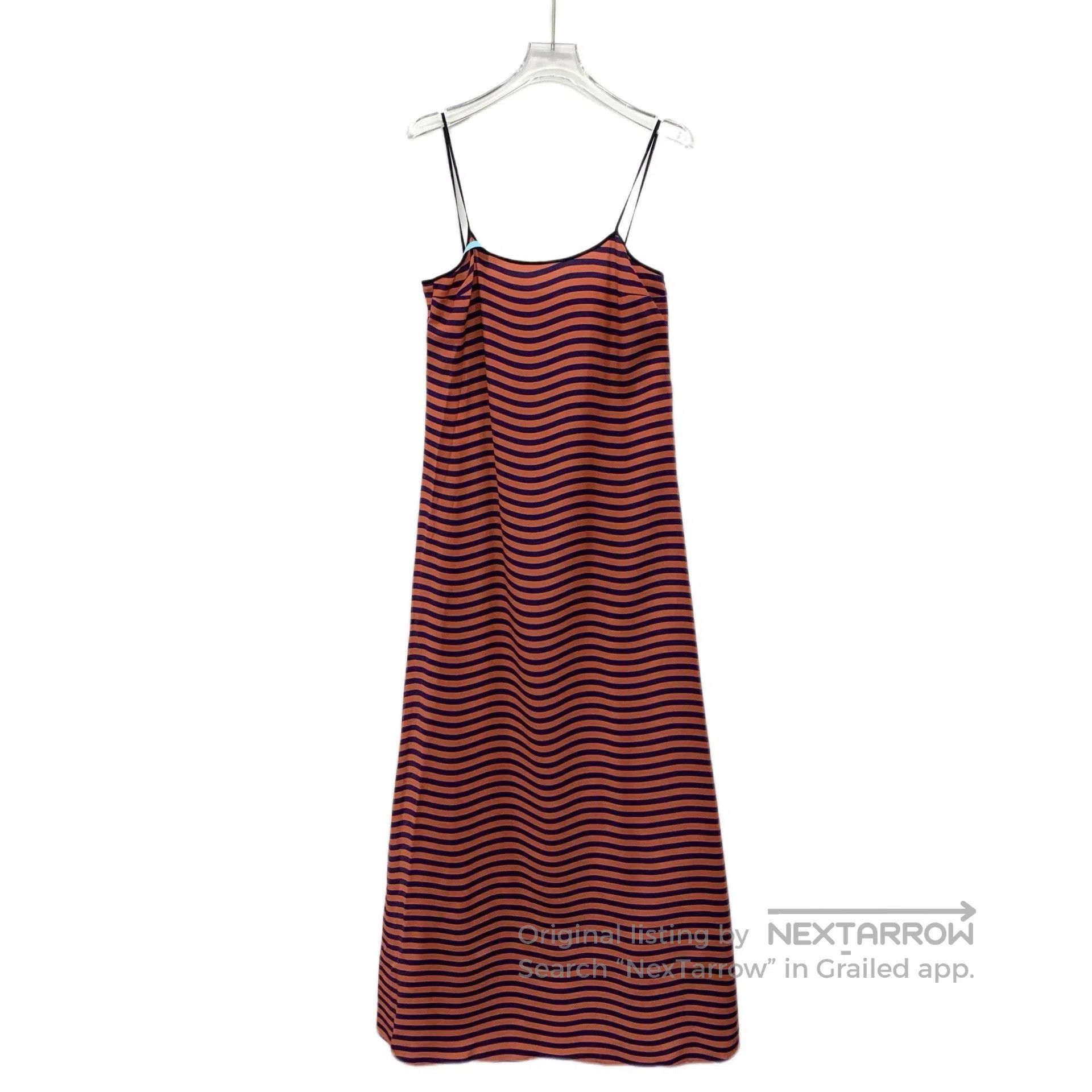 Fendi fendi color block striped camisole dress. Size US 26 / EU 42 - 1 Thumbnail