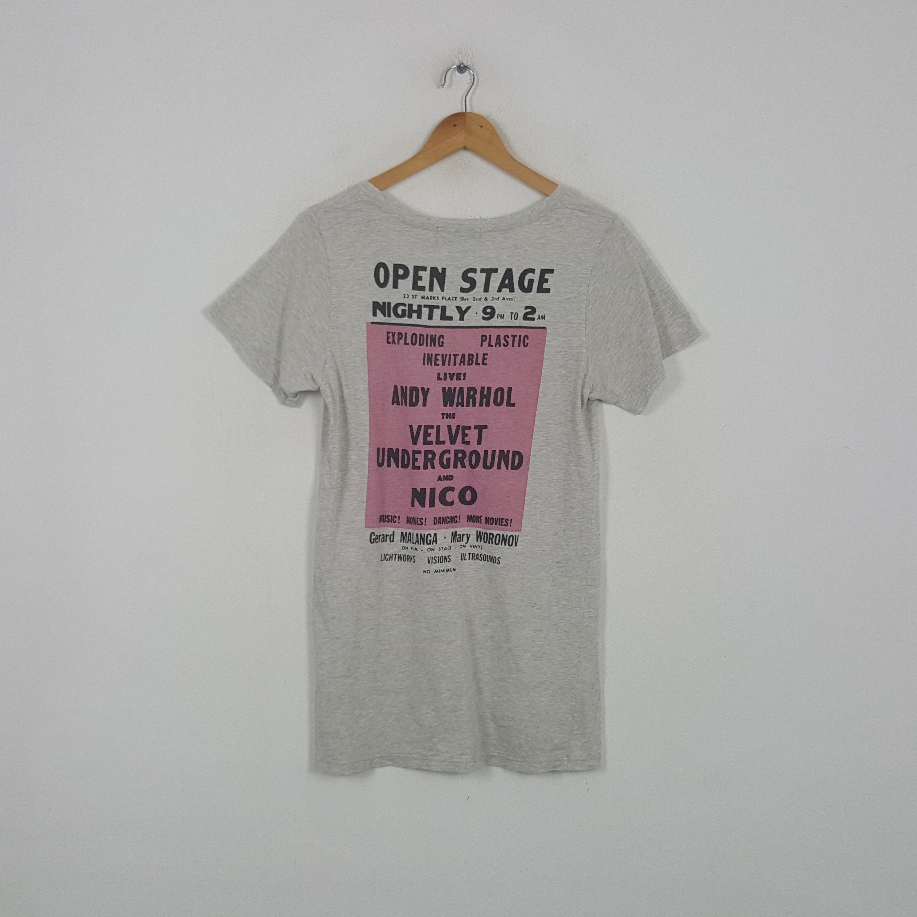 Andy Warhol × Hysteric Glamour Vintage Andy Warhol by Hysteric Glamour Japanese Tshirt RR14 Size S / US 4 / IT 40 - 3 Thumbnail