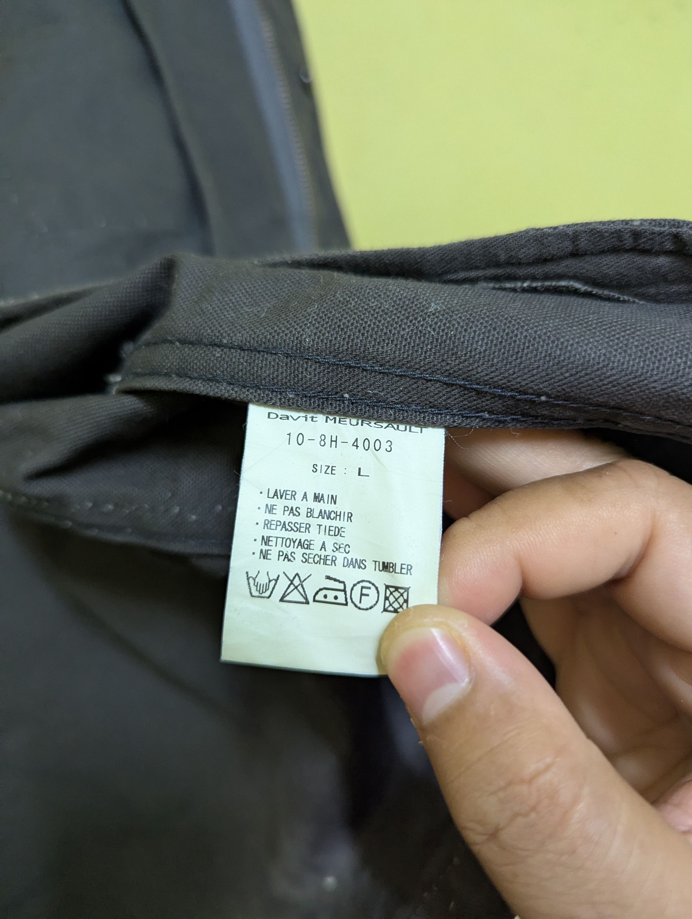 Davit Meursault Japan Designer Davit Mersault Duck Canvas Field Jacket Size US S / EU 44-46 / 1 - 10 Thumbnail