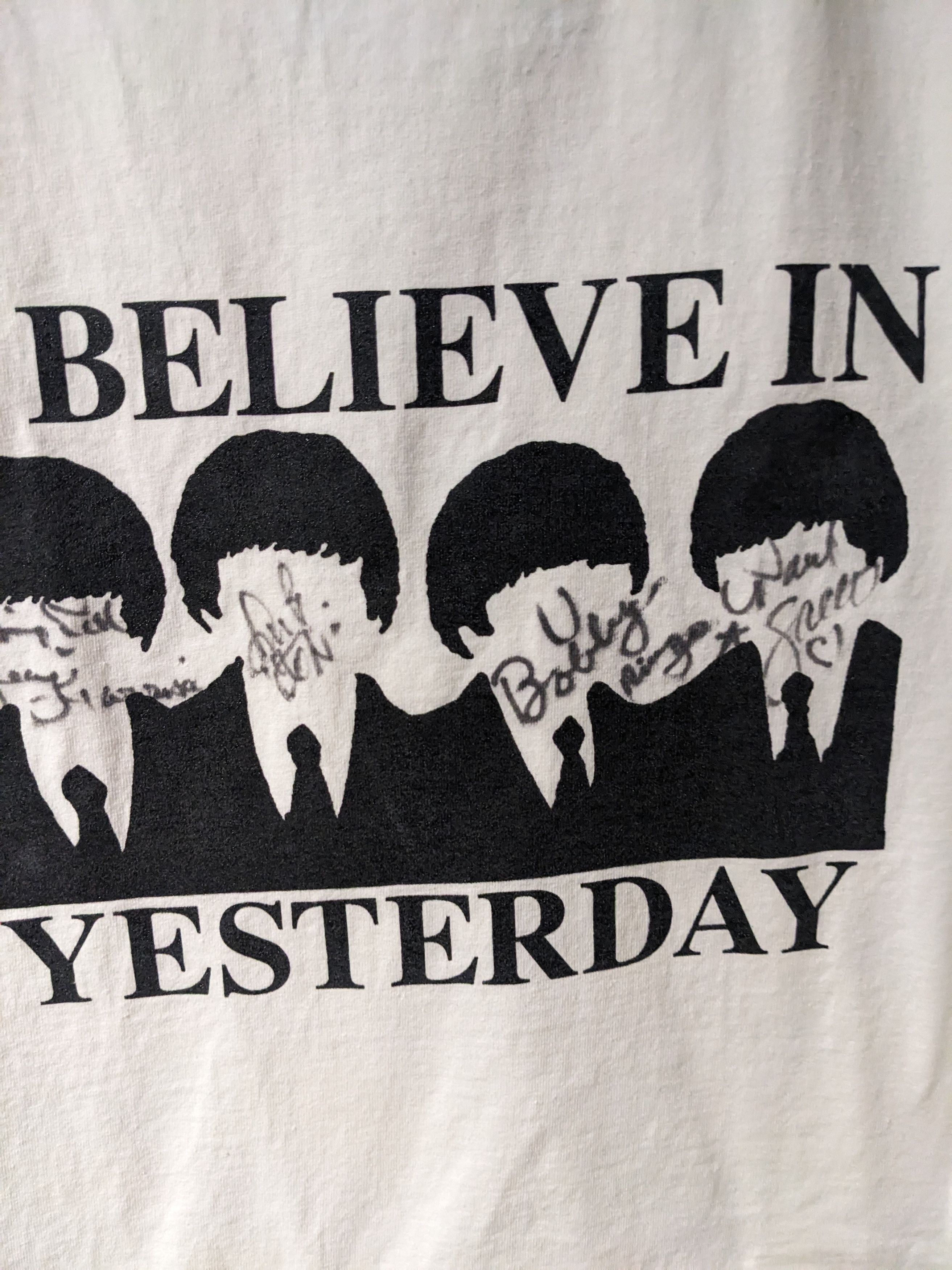 Band Tees × Vintage Vintage Y2K The Beatles I Believe in Yesterday T-Shirt Size US L / EU 52-54 / 3 - 2 Thumbnail