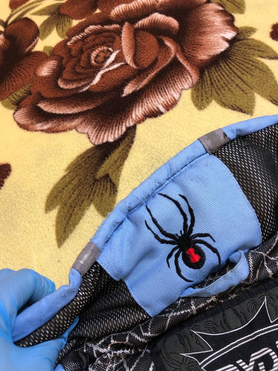 Spyder Spyder Baby Blue Spider Web ski Snowboarding Jacket vintage Size US M / EU 48-50 / 2 - 12 Thumbnail