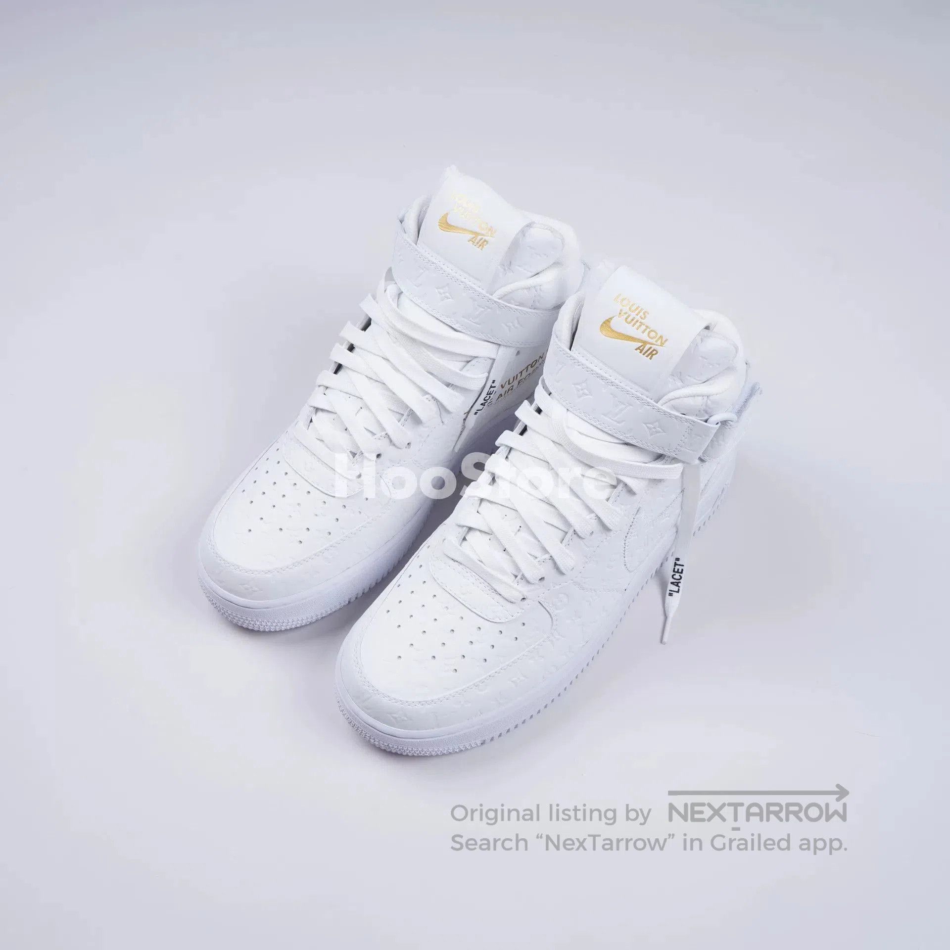 Louis Vuitton Louis Vuitton x Nike Air Force 1 Sneakers. Size US 9 / EU 42 - 2 Thumbnail