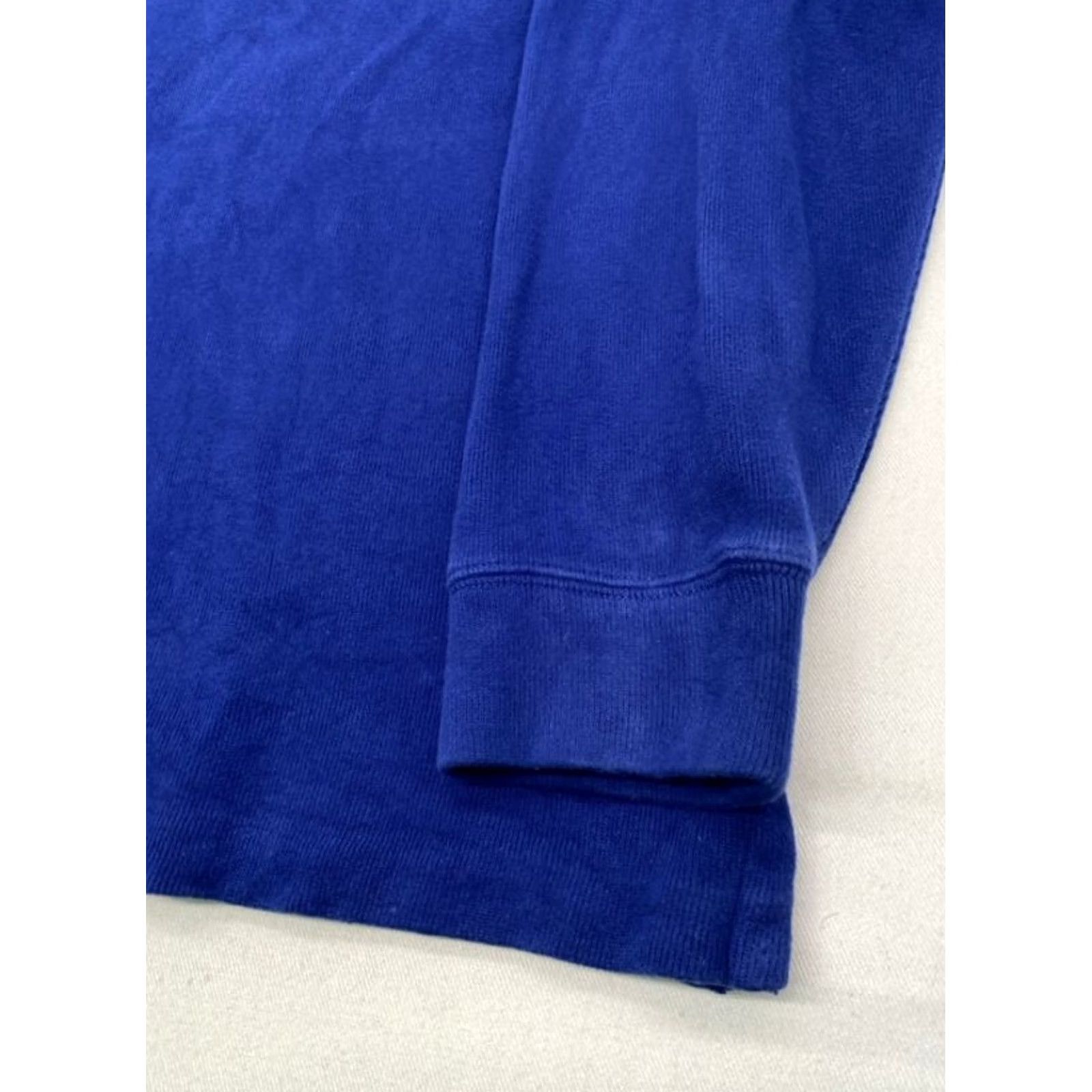 Ralph Lauren Polo Ralph Lauren 2XL Pullover Sweater 1/4 Zip Long Sleeve Blue 100% Cotton Mens Size US XXL / EU 58 / 5 - 3 Thumbnail