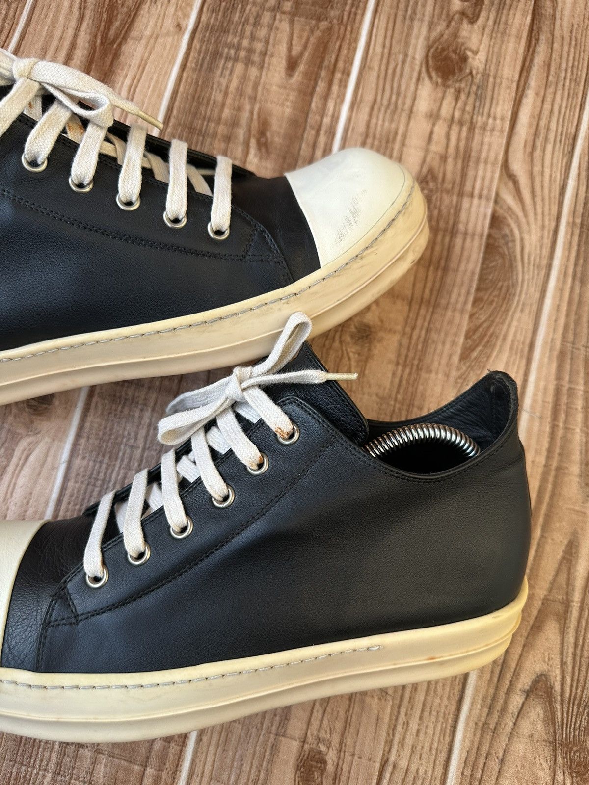Rick Owens Rick Owens SS16 Leather Mainline Ramones Calf Leather Size US 8.5 / EU 41-42 - 9 Thumbnail