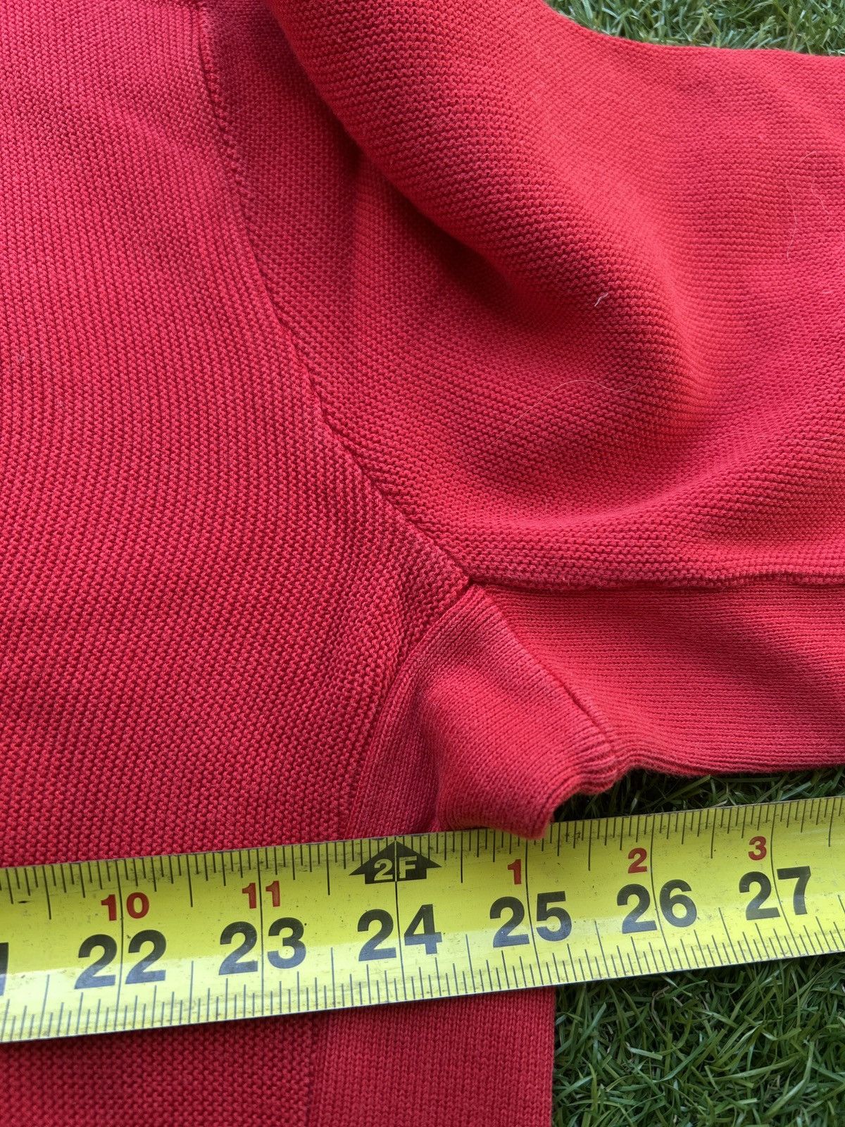 RLX Ralph Lauren Vintage RLX Ralph Lauren Red V-Neck Size US XL / EU 56 / 4 - 6 Thumbnail