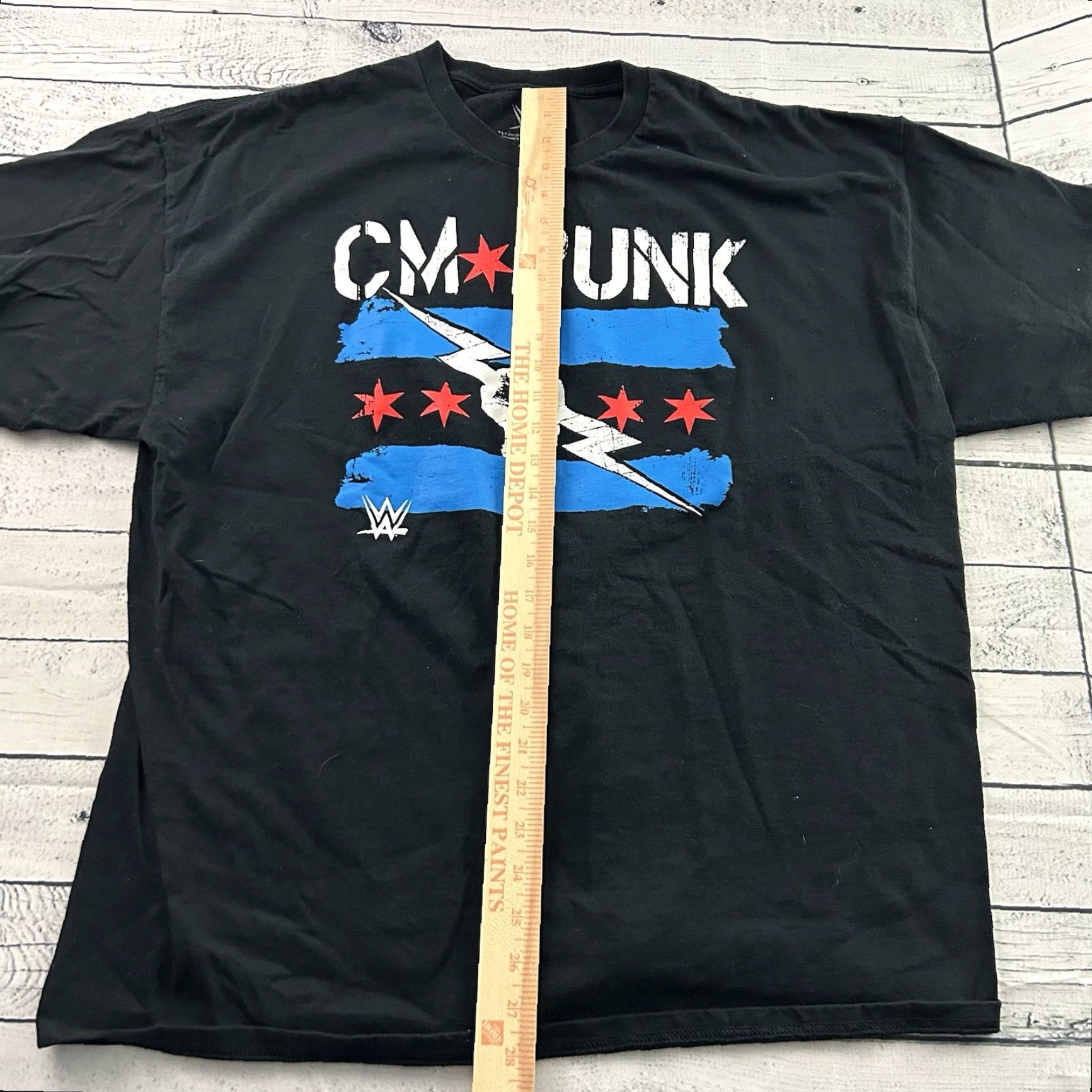 Vintage WWE CM Punk Short Sleeve T Shirt Men's 2XL Black Chicago Size US XXL / EU 58 / 5 - 3 Thumbnail