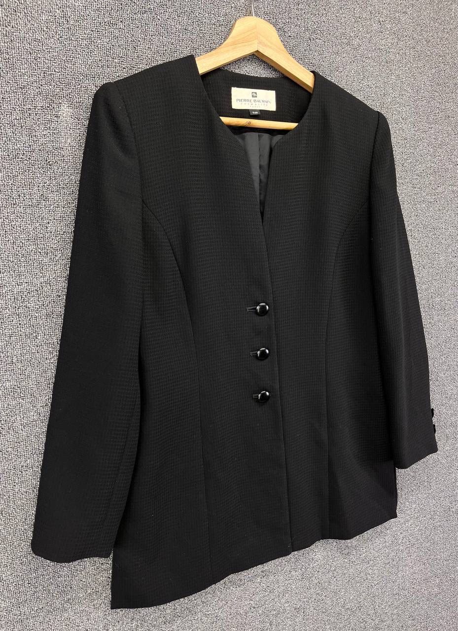 Pierre Balmain Vintage Pierre Balmain Formalite Paris Blazer Coat Jacket Size M / US 6-8 / IT 42-44 - 2 Thumbnail