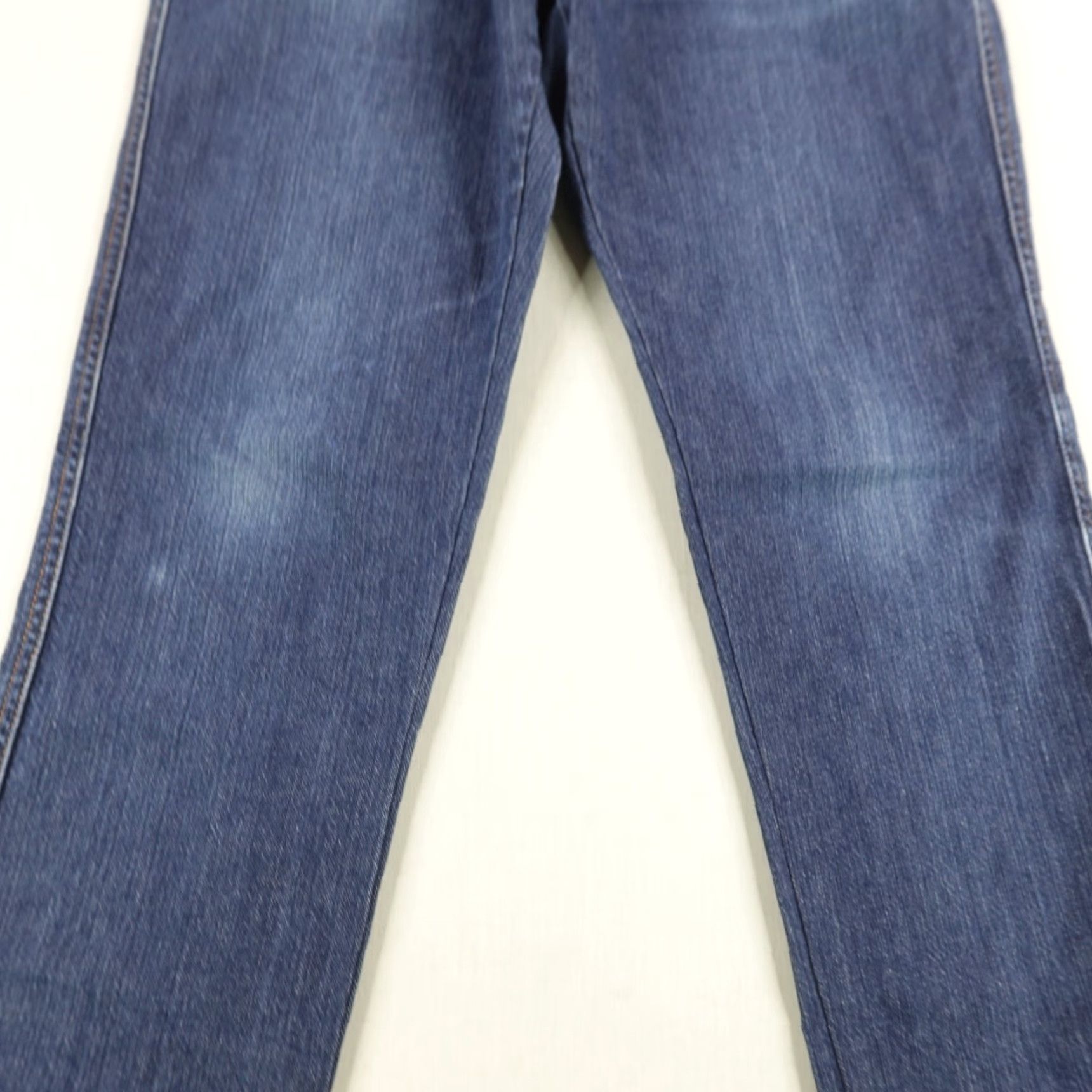 Nudie Jeans Nudie Jeans Mens Jeans 34x30 Blue Slim Jim Organic Cotton Made in Italy Denim Size US 34 / EU 50 - 4 Thumbnail