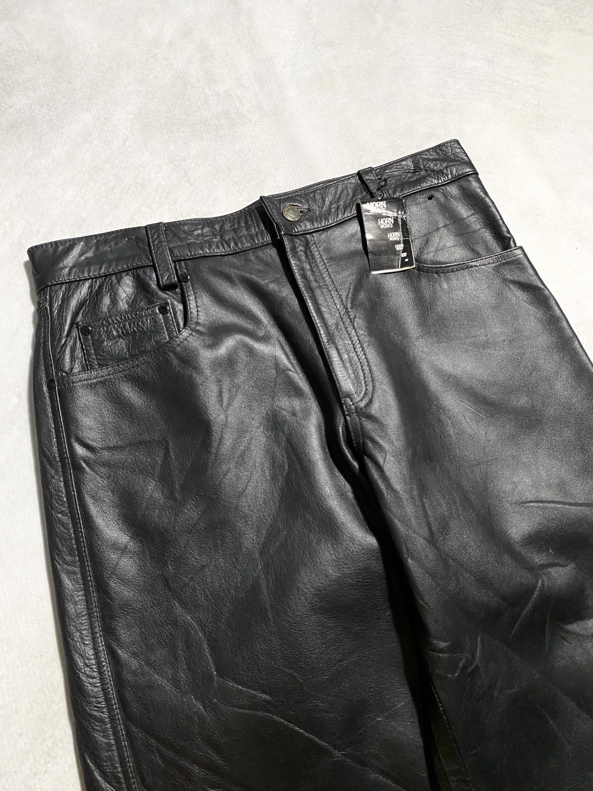 Other Horn work leather pants Size US 32 / EU 48 - 3 Thumbnail