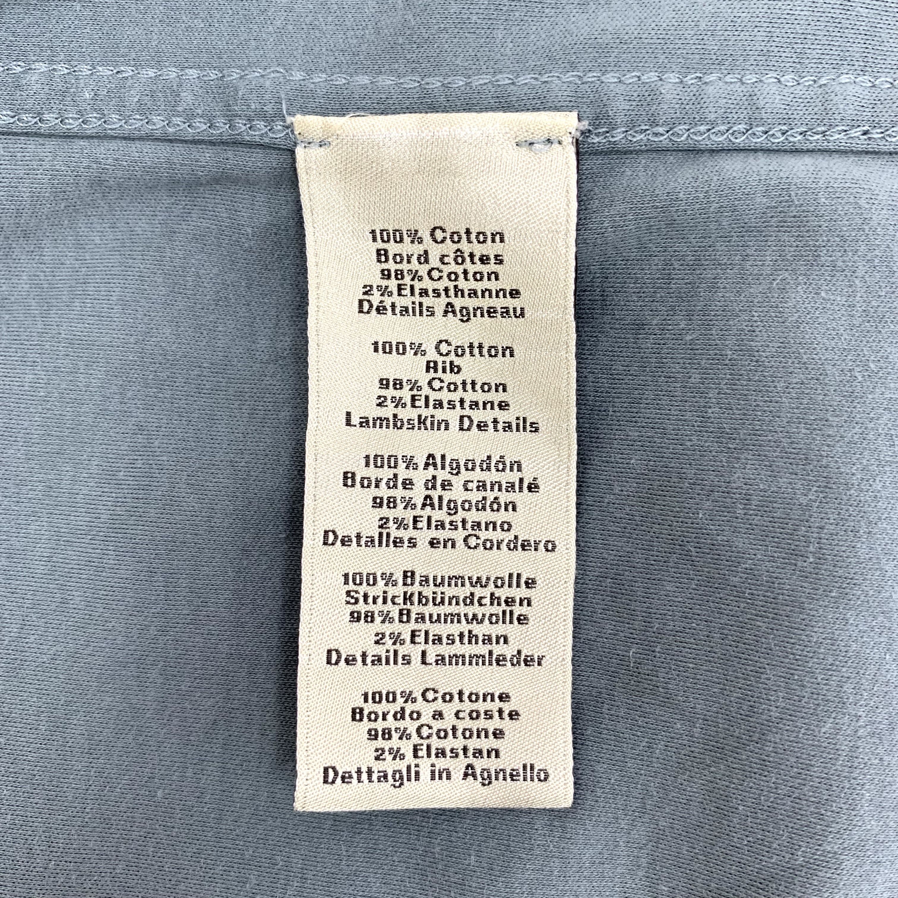 Hermes Hermès Geometric Embroidered T-Shirt Eucalyptus Green (L) Size US L / EU 52-54 / 3 - 6 Thumbnail