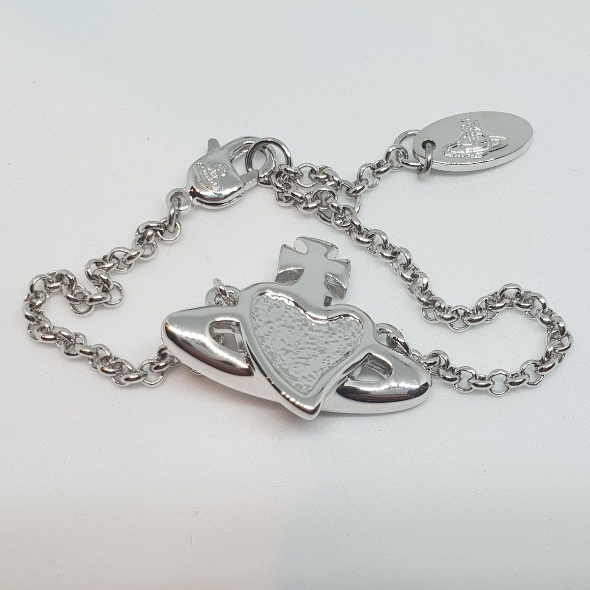 Vivienne Westwood Reverse Heart Bracelet Size ONE SIZE - 6 Thumbnail