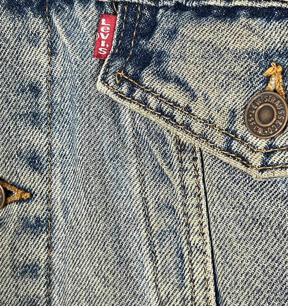 Levi's Vintage Clothing Vintage Levi’s Made in USA Plaid Lined Denim Jacket Size US M / EU 48-50 / 2 - 8 Thumbnail
