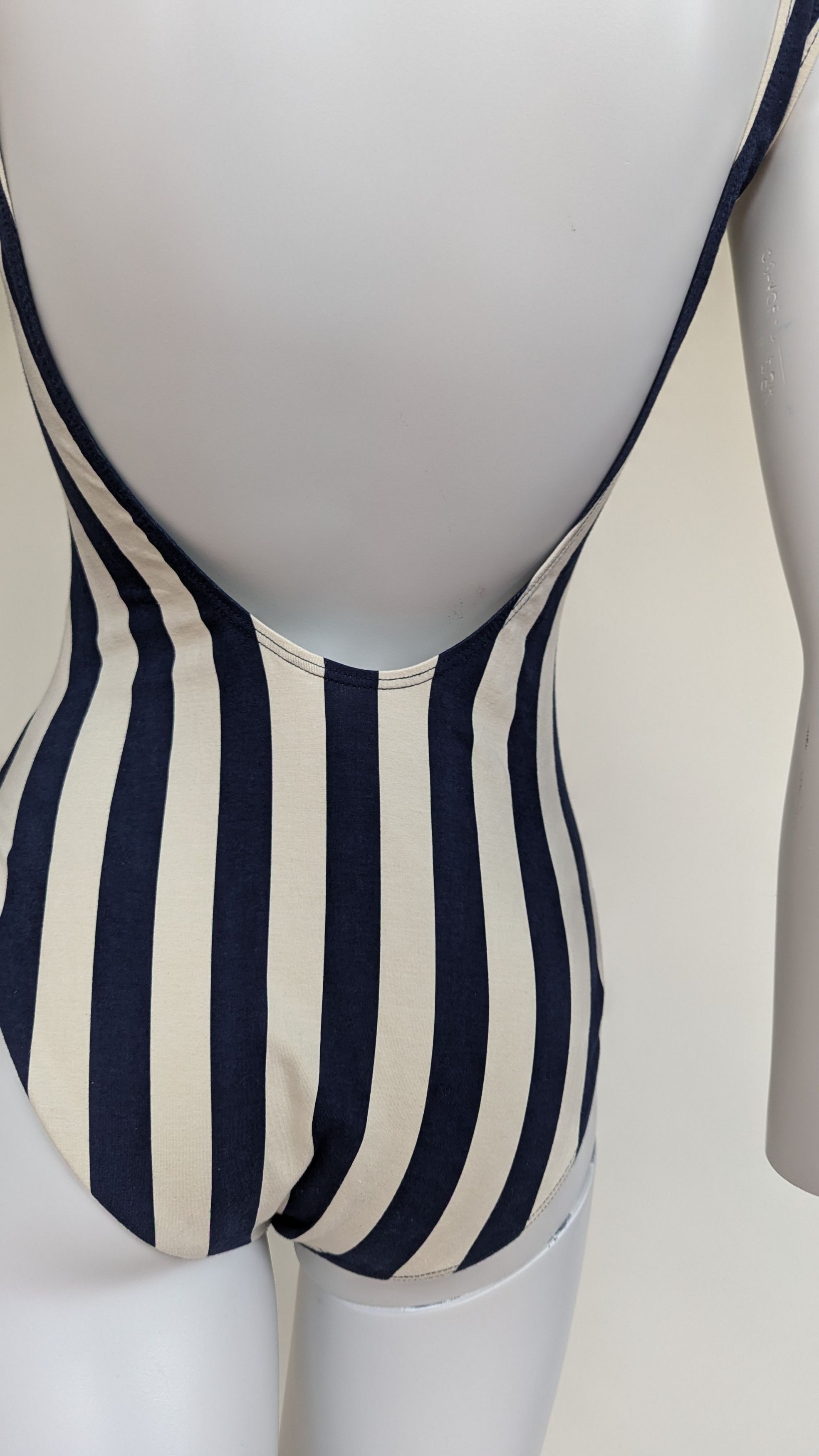 Designer cotton bodysuit, stripes Size M / US 6-8 / IT 42-44 - 5 Thumbnail