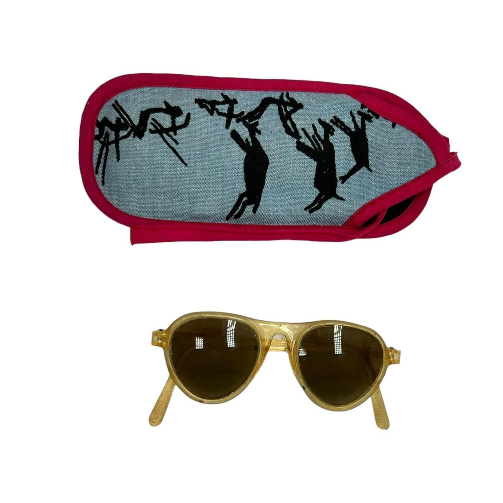 Other Retro Kids Celluloid Frame Sunglasses with Funky Case Size ONE SIZE - 1 Thumbnail
