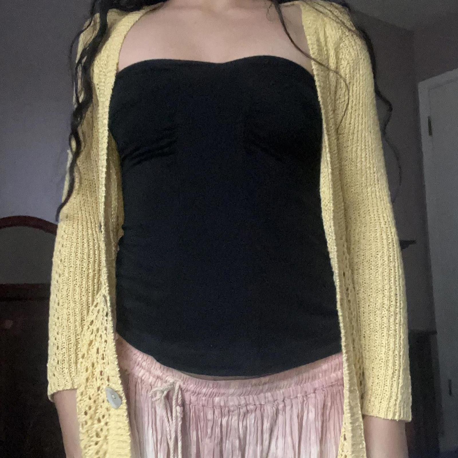 Other Cute yellow crochet cardigan #crochetcardigan Size XS / US 0-2 / IT 36-38 - 5 Thumbnail