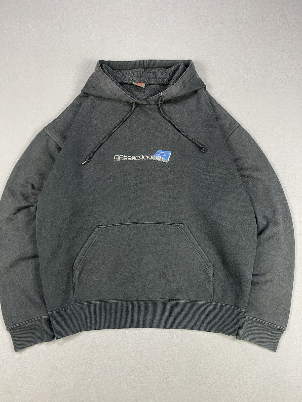 Ocean Pacific Vintage Ocean Pacific OP Board Riding Pull Over Hoodies Size US L / EU 52-54 / 3 - 2 Thumbnail