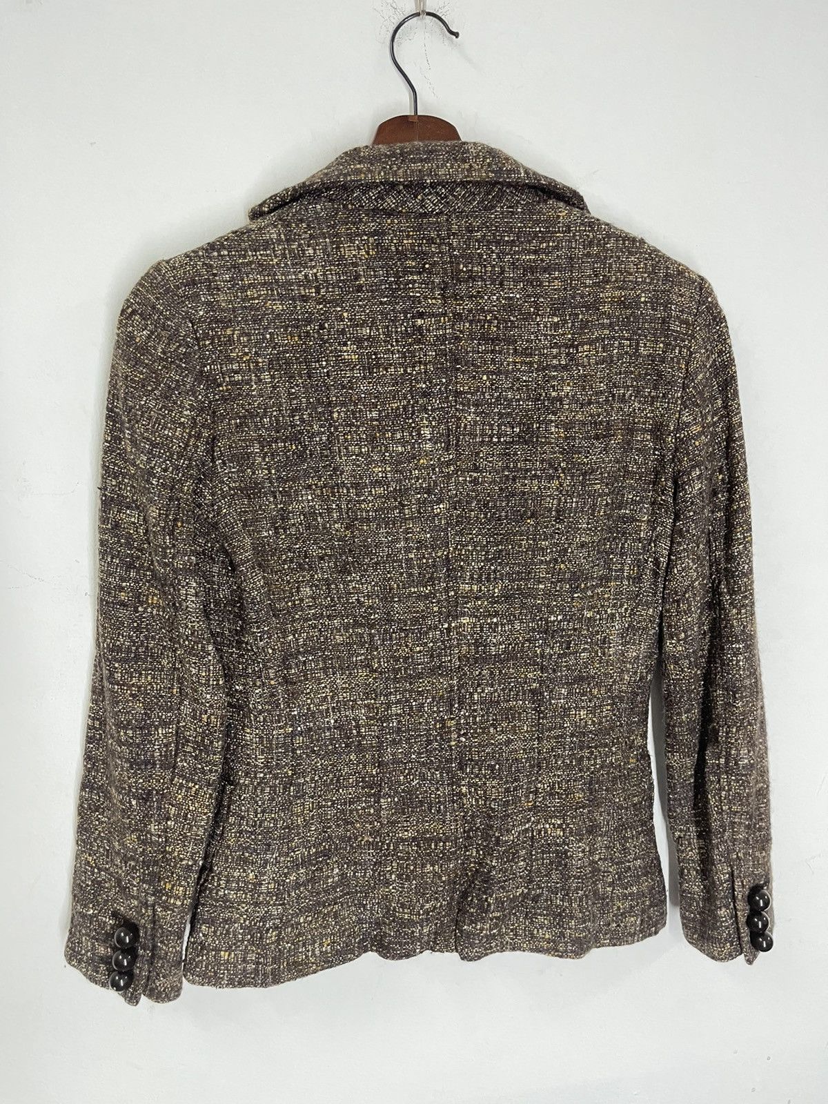 Designer × Moschino × Vintage VINTAGE MOSCHINO CHEAP & CHIC TWEED JACKET Size M / US 6-8 / IT 42-44 - 3 Thumbnail