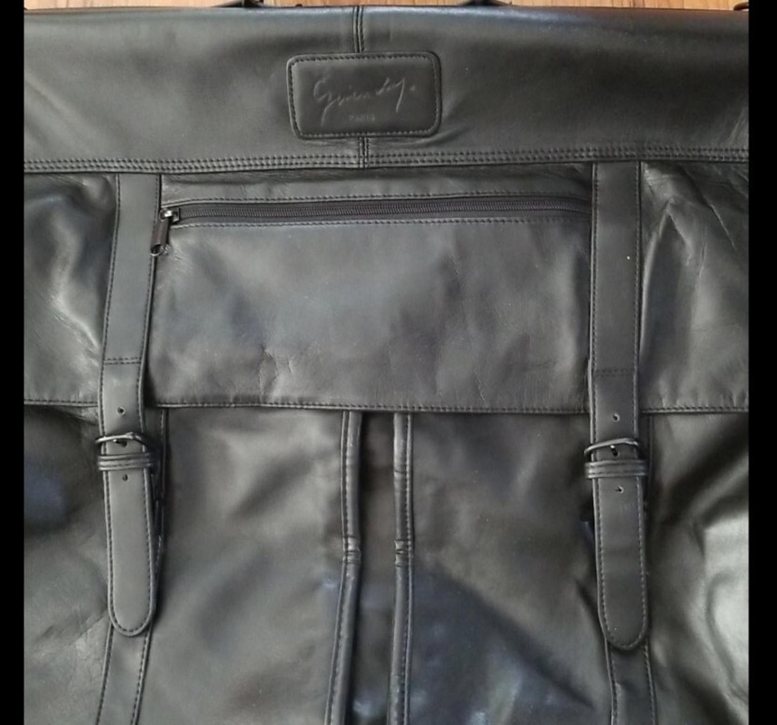 Givenchy Givenchy Paris Garment Leather Travel Luggage Bag Black Size ONE SIZE - 3 Thumbnail