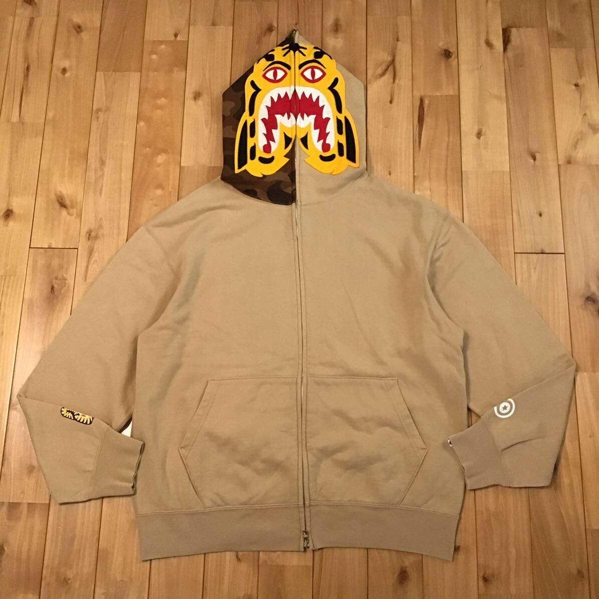 Bape × Nigo BAPE Tiger full zip hoodie brown camo a bathing ape NIGO Size US L / EU 52-54 / 3 - 1 Thumbnail