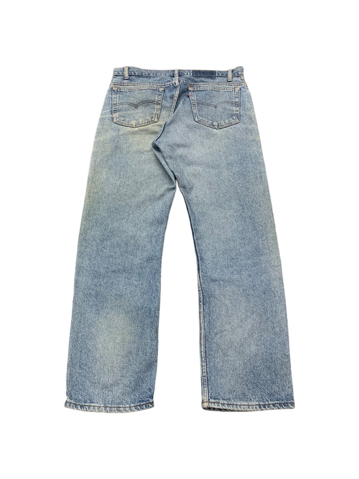 Levi's Vintage Levis USA Distressed Mudwash Denim Pants (AC8) Size US 35 - 7 Thumbnail