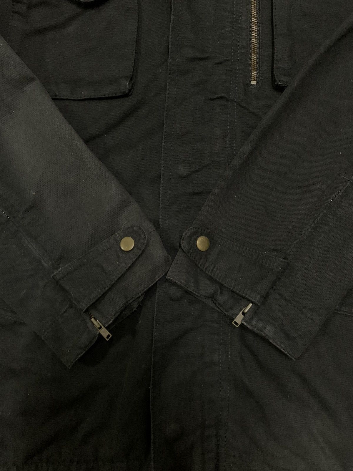 14th Addiction Japanese Brand Multi-pockets Buckle Collar Punk Field Jacket Size US M / EU 48-50 / 2 - 12 Thumbnail