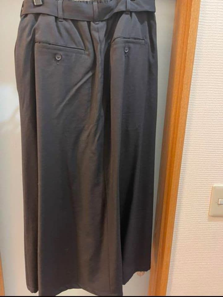Yohji Yamamoto yohji yamamoto POUR HOMME/19ss gabardine skirt Size US 29 - 2 Thumbnail
