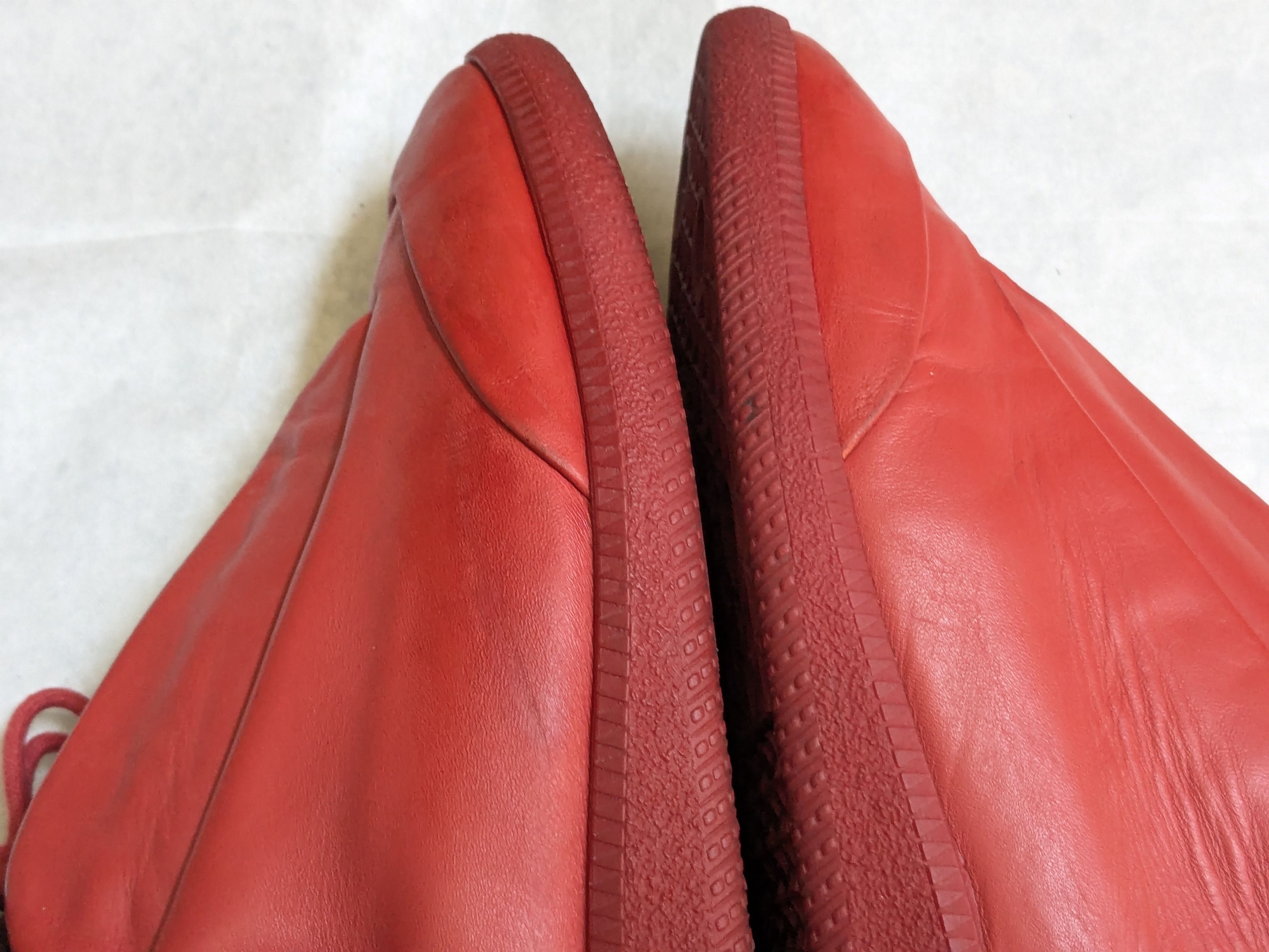 Maison Margiela 44/11-Maison Margiela Future High Sneaker Red/Black Size US 11 / EU 44 - 10 Thumbnail