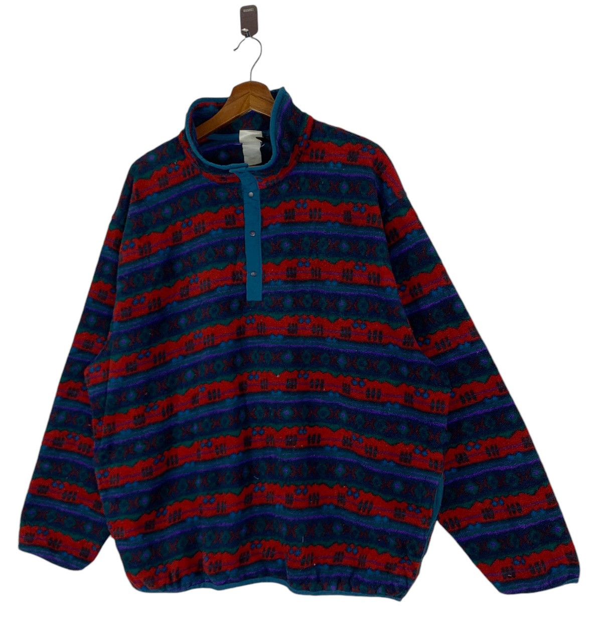 L.L. Bean VINTAGE L.L. BEAN OUTDOOR HUNTING FLEECE SWEATER Size US L / EU 52-54 / 3 - 2 Thumbnail