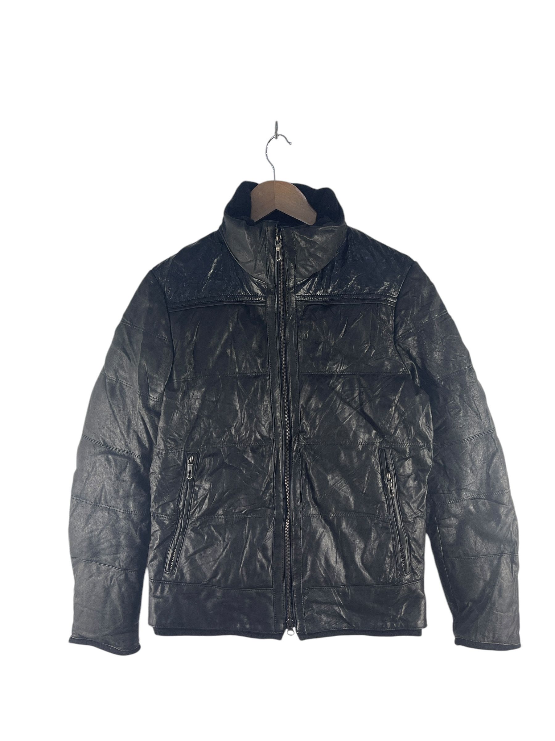 5351 POUR LES HOMMES 5351 Pour Les Hommes Racing Leather Jacket Size S / US 4 / IT 40 - 1 Thumbnail