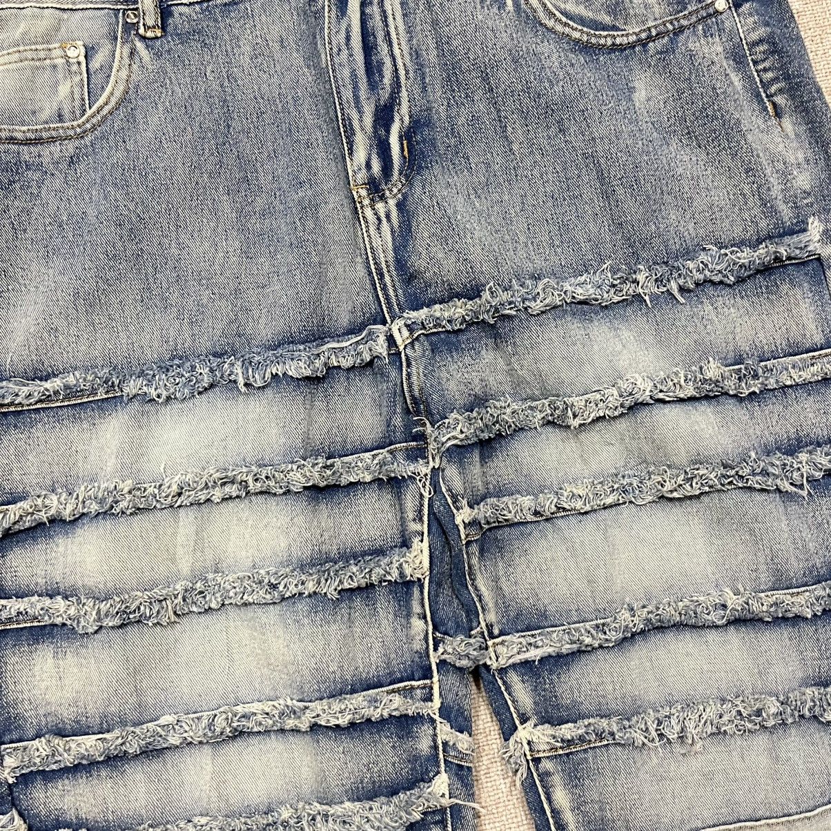 Hysteric Glamour Horizontal Distressed HG Inspired Jeans Size US 38 / EU 54 - 4 Thumbnail