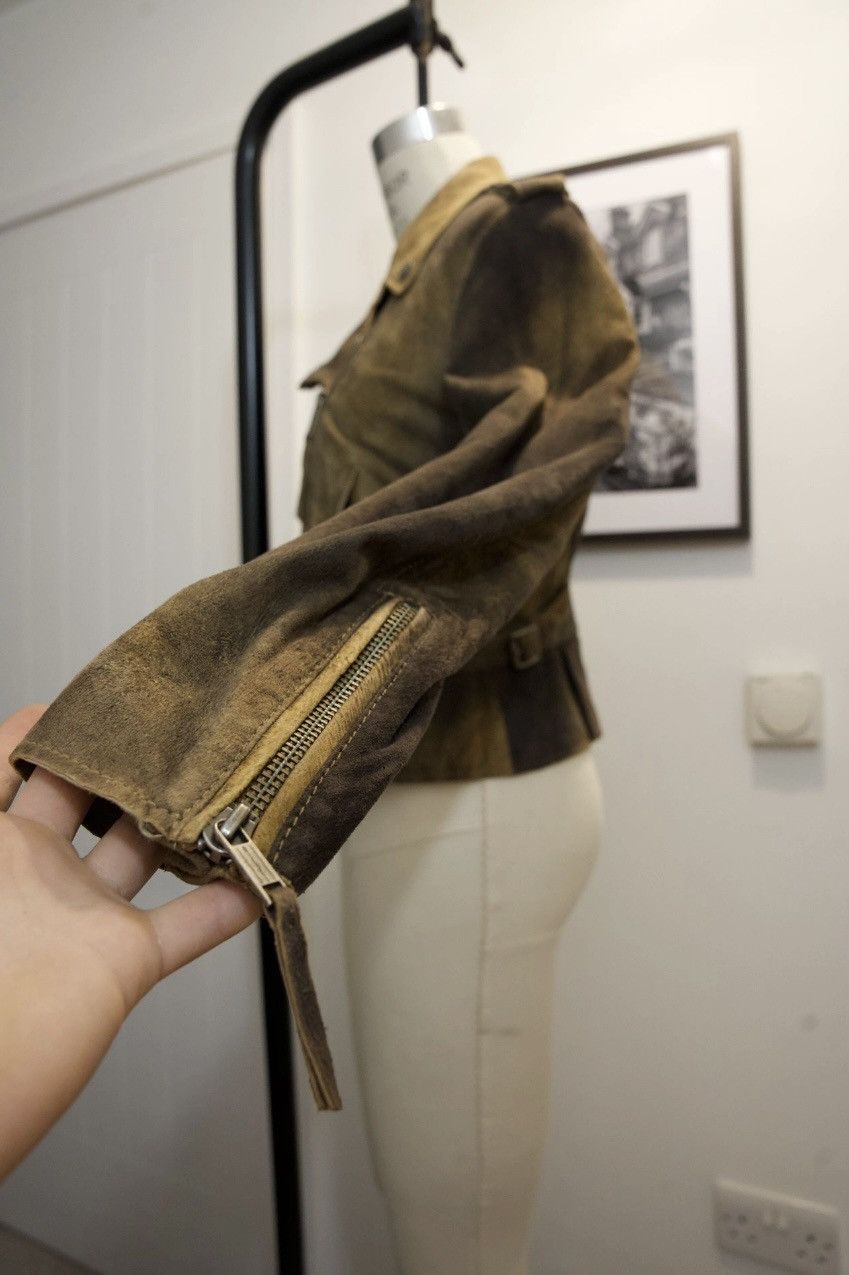 Diesel Diesel Sheep Skin Leather Biker Jacket Size S / US 4 / IT 40 - 5 Thumbnail