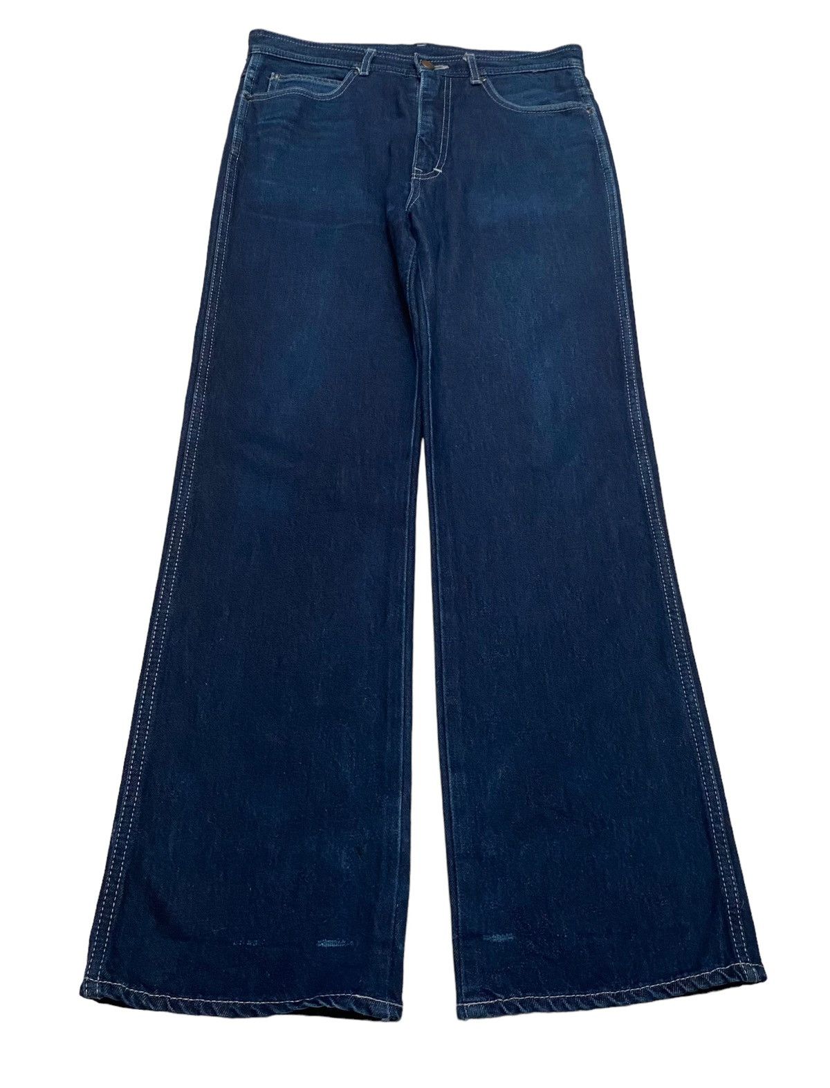 Rare Vintage Japanese Brand N Hoolywood Flared Jeans 1990s