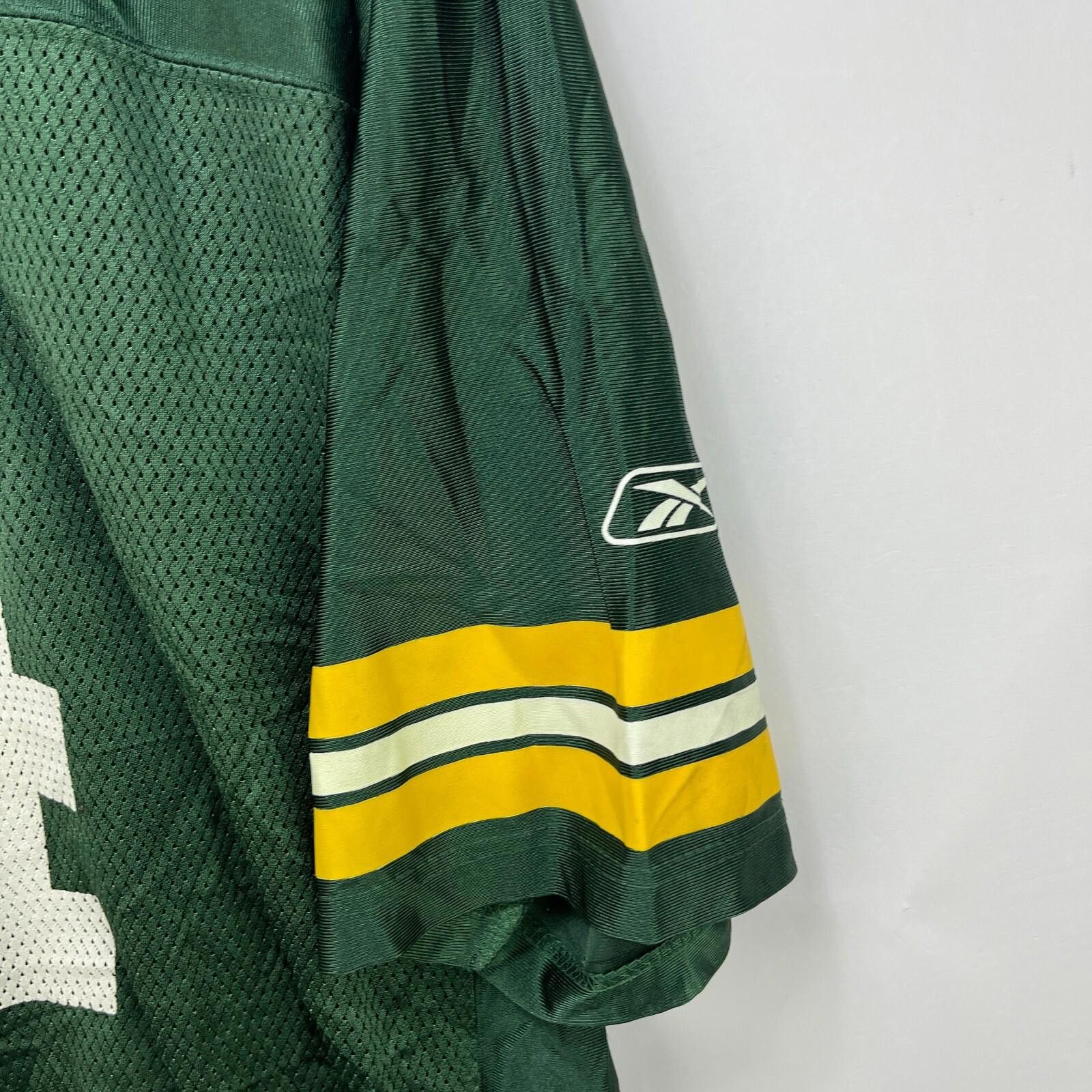 Reebok Vintage 90s Green Bay Packers Brett Favre NFL Jersey Large Size ONE SIZE - 3 Thumbnail