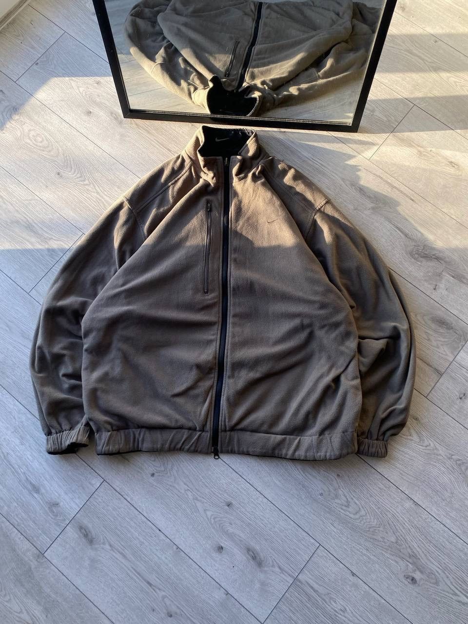 Vintage Nike Reversible Fleece Sherpa Jacket Y2K XL