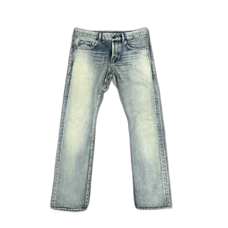 Other Saint Laurent Washed Blue Slim Fit Jeans-2507 Size US 32 / EU 48 - 7 Thumbnail