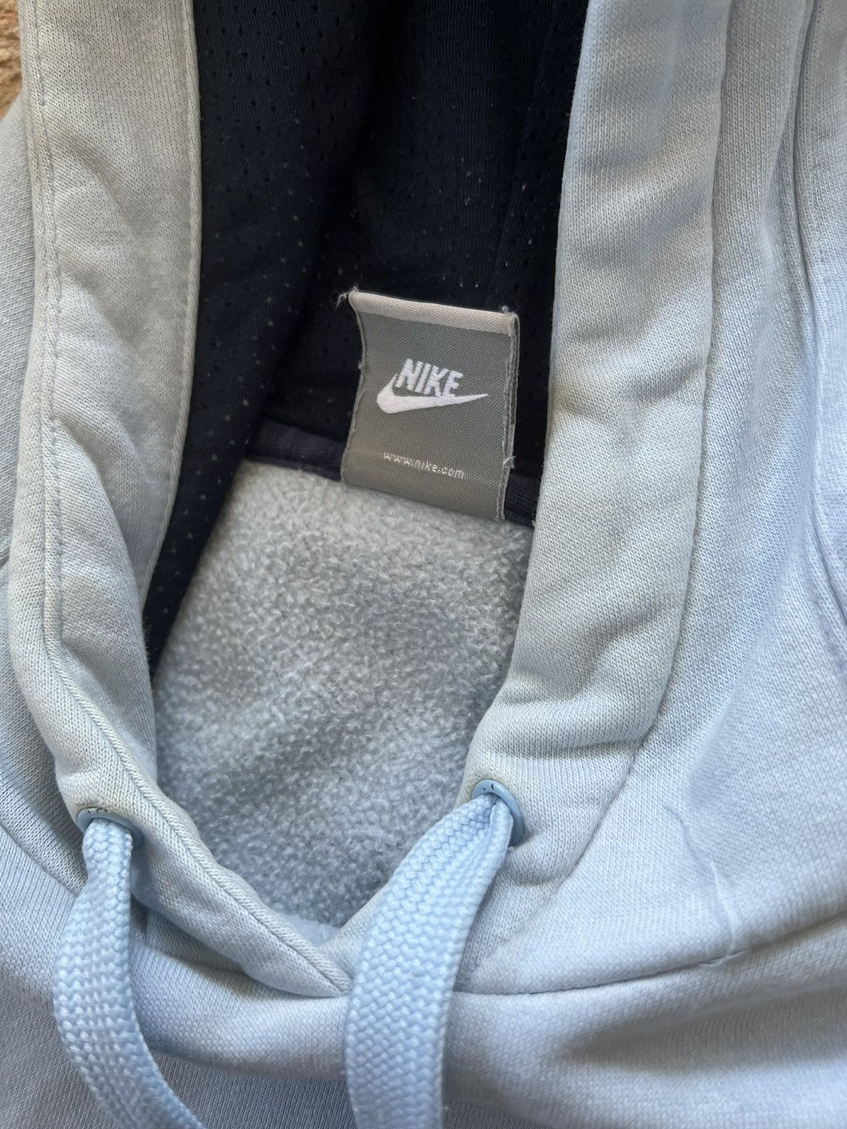 Nike × Vintage 🐋 90’s NIKE BIG SWOOSH LOGO HOODIE Y2K Size US XL / EU 56 / 4 - 5 Thumbnail