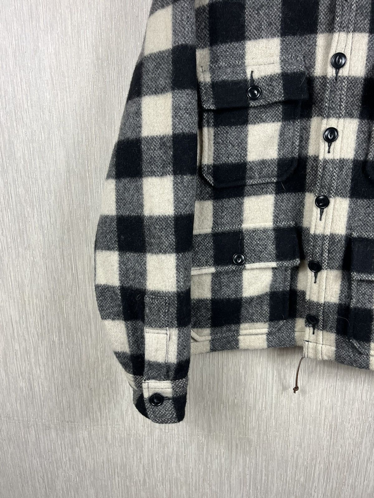 Flannel × Ralph Lauren × Vintage Vintage Ralph Lauren cropped wool plaid flannel jacket shirt Size US M / EU 48-50 / 2 - 7 Thumbnail