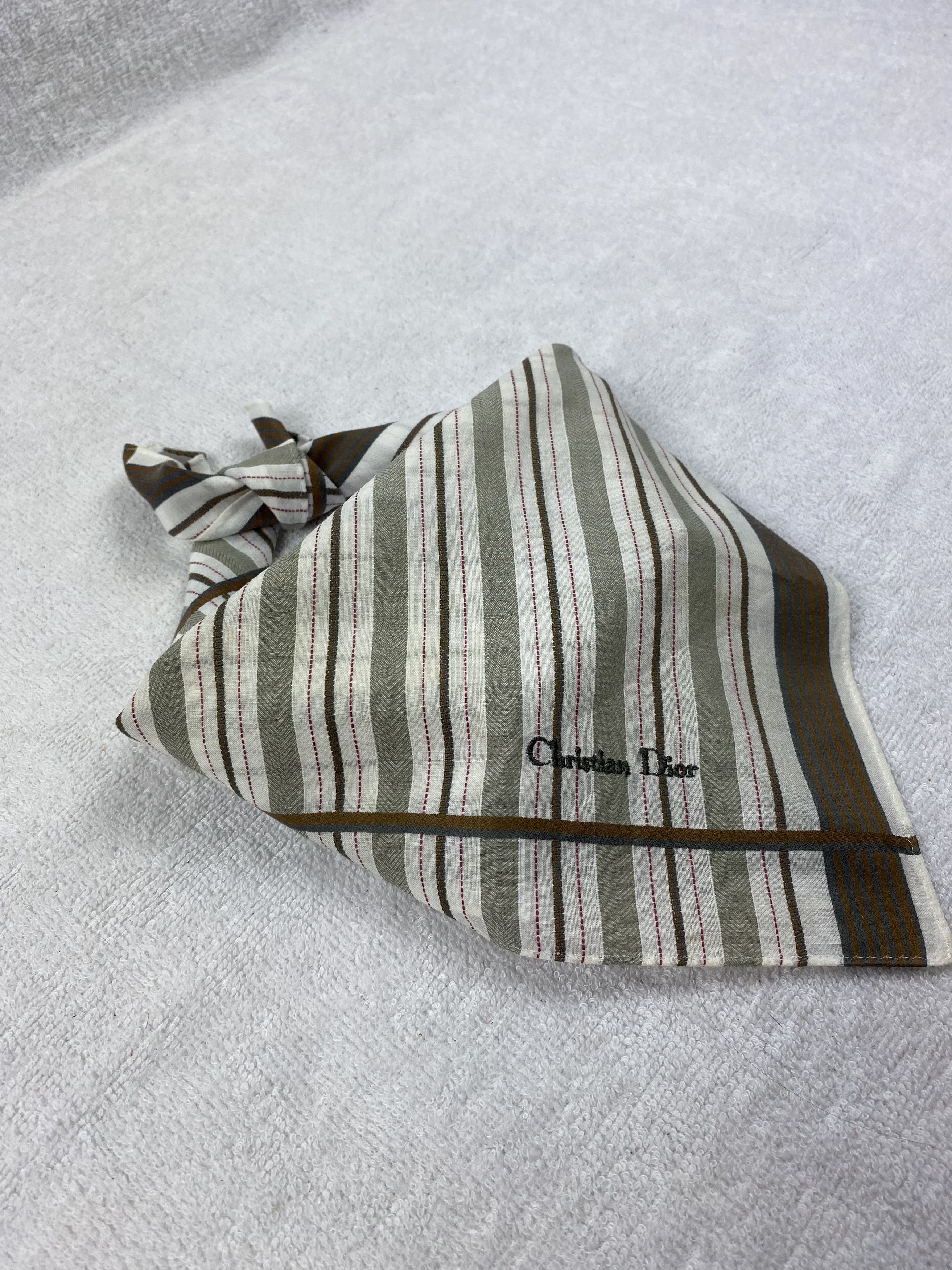 Vintage Christian Dior Handkerchief / Bandana / Neckerchief Size ONE SIZE - 2 Thumbnail