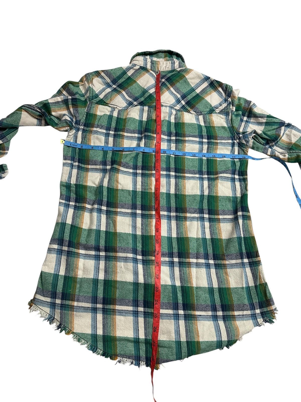 GOA 2000s GOA distressed metal button crinkle western shirt Size US M / EU 48-50 / 2 - 7 Thumbnail