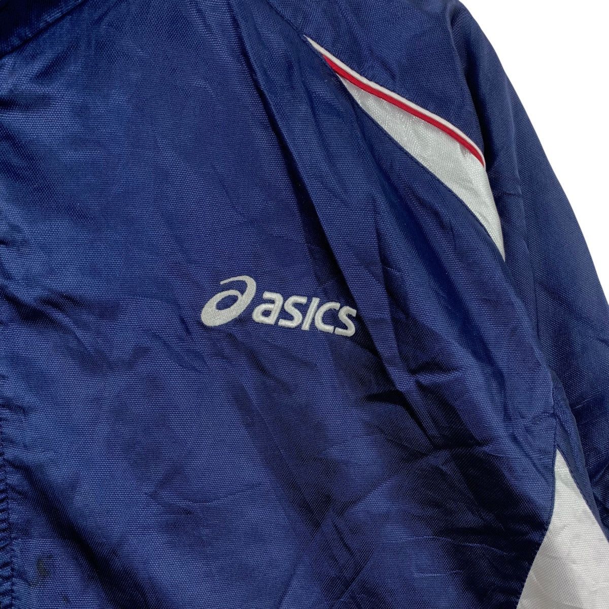 Asics Vintage ASICS JAPAN HANDBALL TEAM Thermal Lining Jacket Size US XXL / EU 58 / 5 - 9 Thumbnail