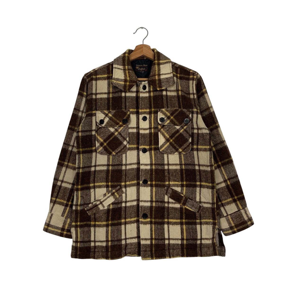 Country Road Buffalo Tartan Wool Jacket