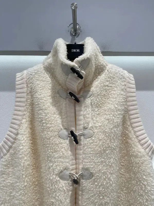 Dior Dior Cream Cashmere Women's Cardigan . Size XXS / US 00 / IT 34 - 3 Thumbnail