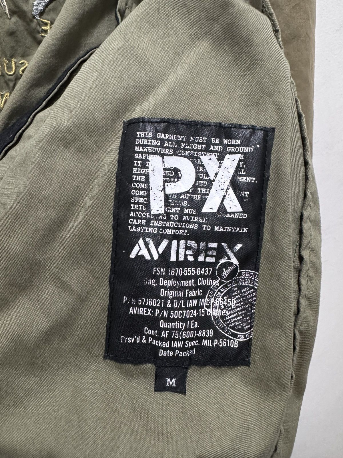 Avirex × Vintage VINTAGE AVIREX SOUVENIR SUKAJAN EMBROIDERY BIG LOGO JACKET Size US S / EU 44-46 / 1 - 13 Thumbnail