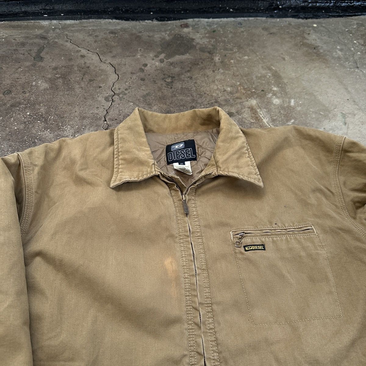 Diesel VINTAGE Y2K CROPPED DIesel MODULAR DETROIT BOMBER JACKET Size US XL / EU 56 / 4 - 8 Thumbnail