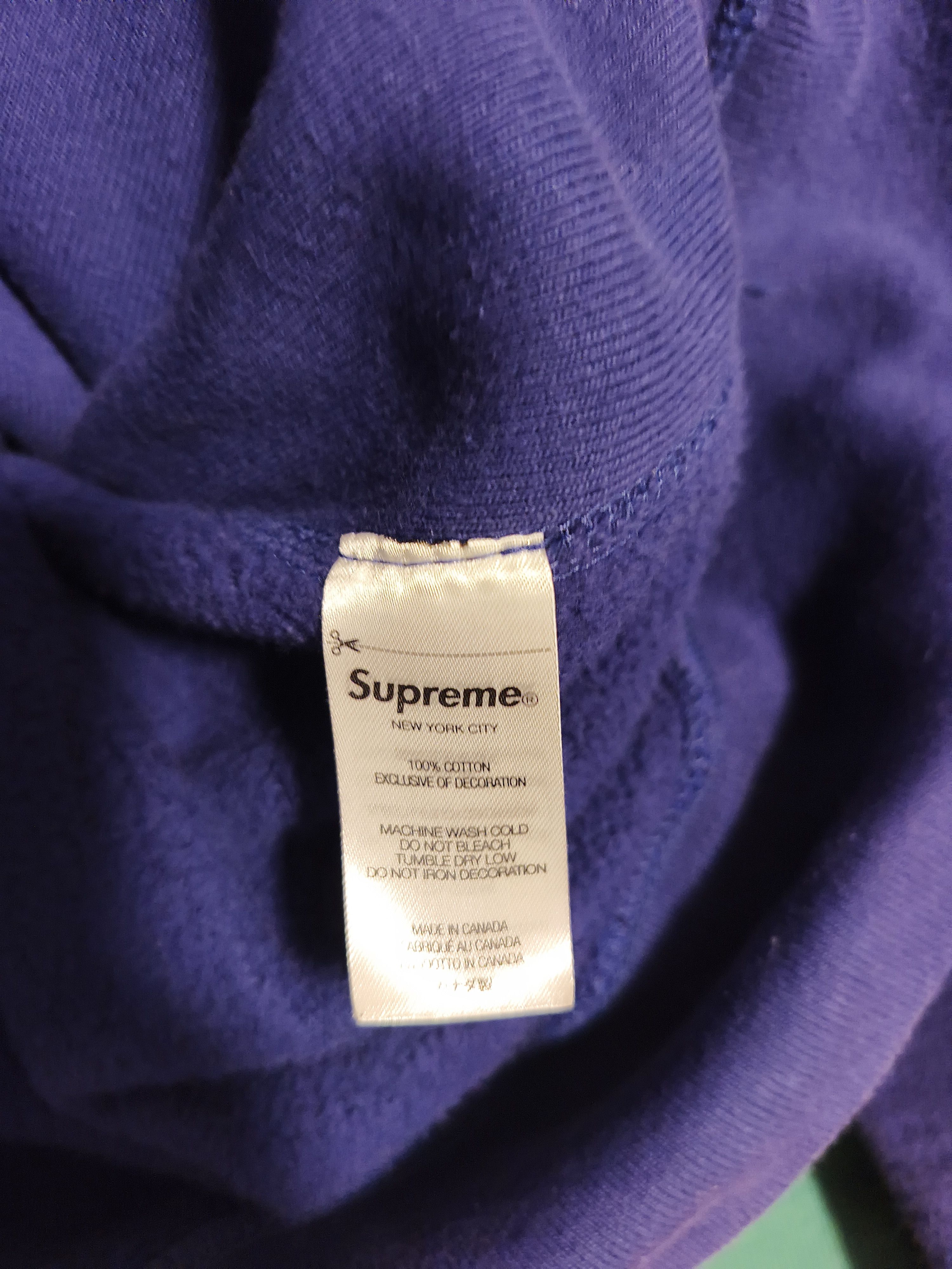 Supreme Supreme box logo hoodie fw21 purple Size US XL / EU 56 / 4 - 4 Thumbnail