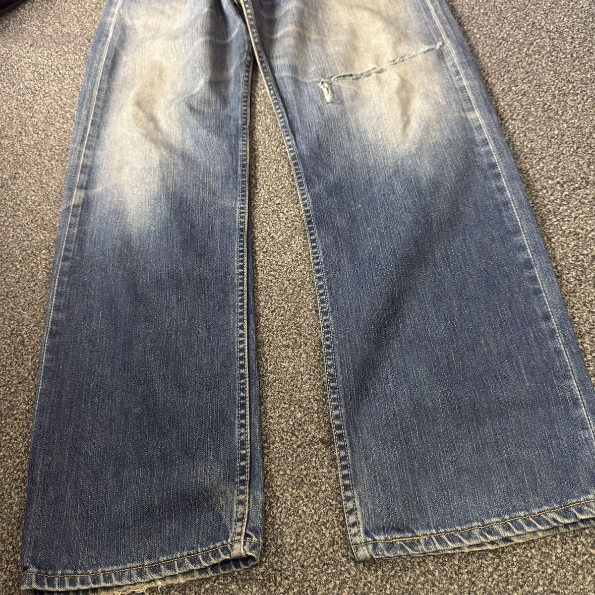 Levi's Vintage 2003 Levis 501 Distressed Faded Denim W32 Size US 32 / EU 48 - 7 Thumbnail